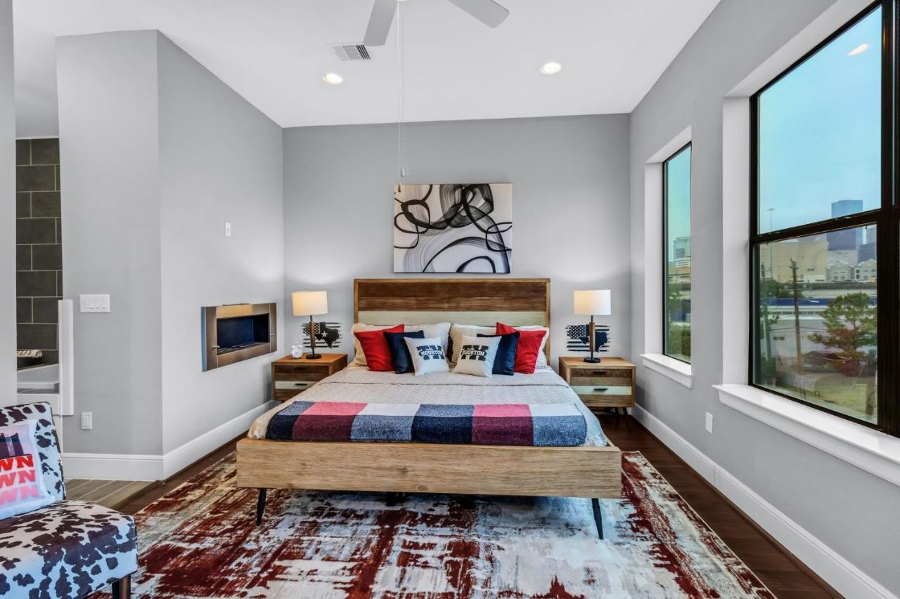 Modern, Houston Inspired House With Best Views Of Downtown! - Less Than 1 Mile To Eado Midtown Bars Home Esterno foto