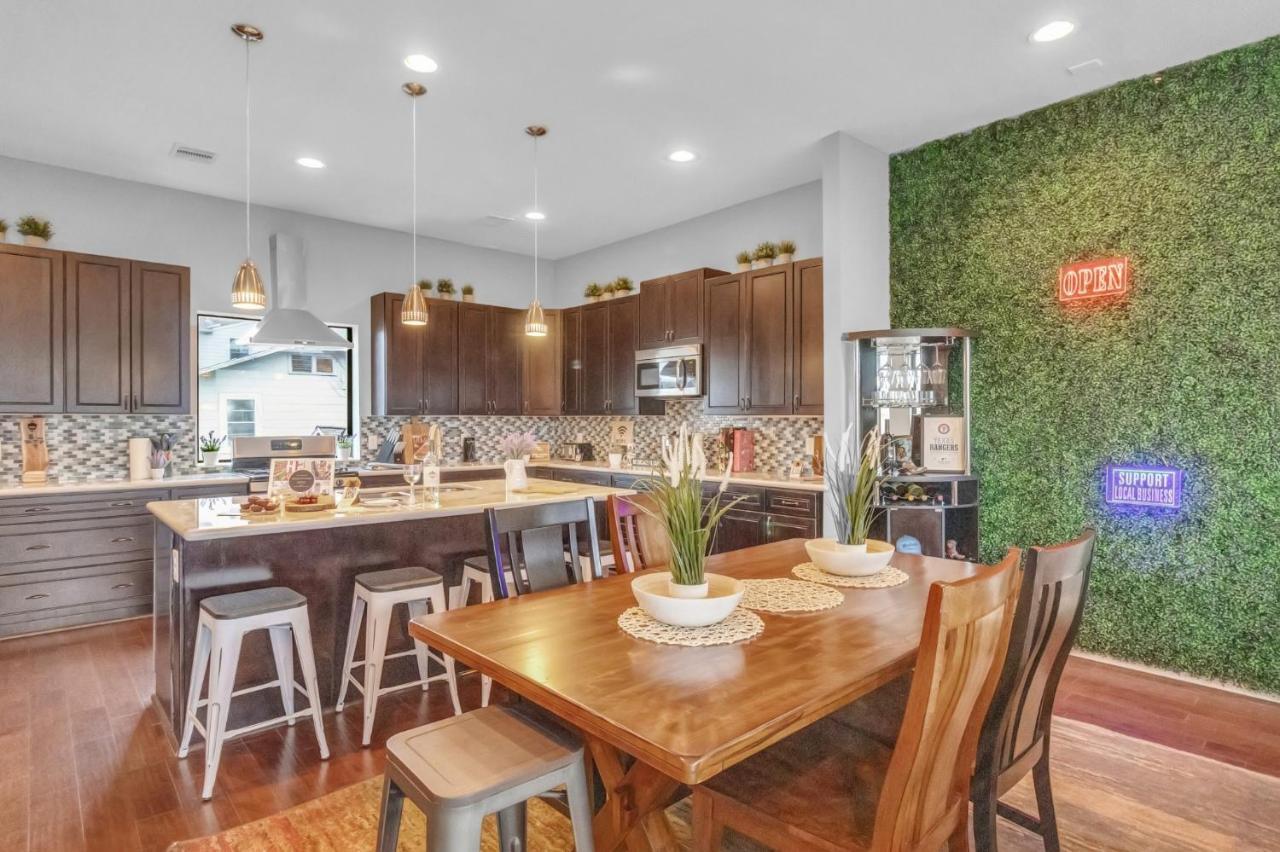 Modern, Houston Inspired House With Best Views Of Downtown! - Less Than 1 Mile To Eado Midtown Bars Home Esterno foto